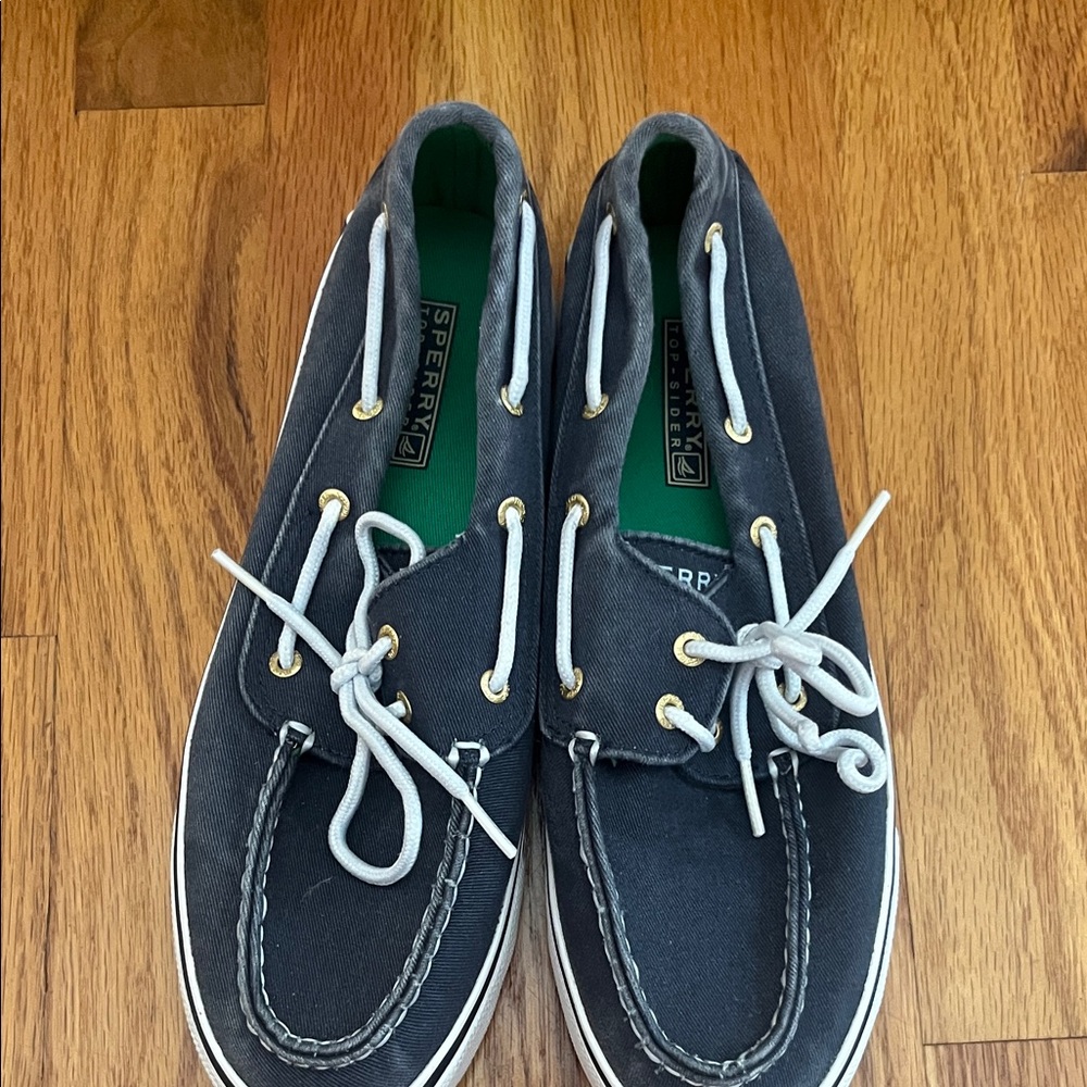 Sperry Men's Dark Gray Boat Shoes